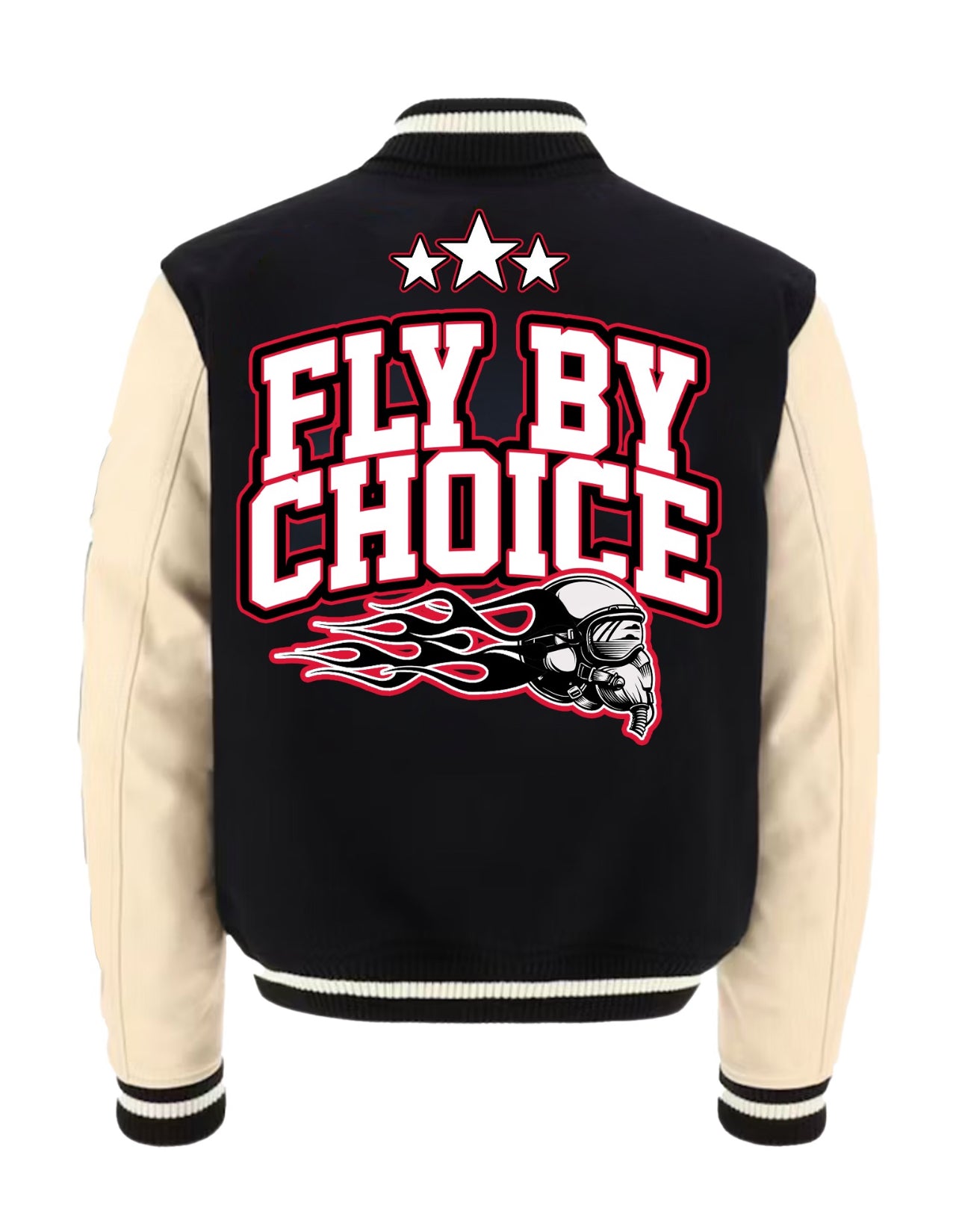 Fly By Choice NYC Varsity Red