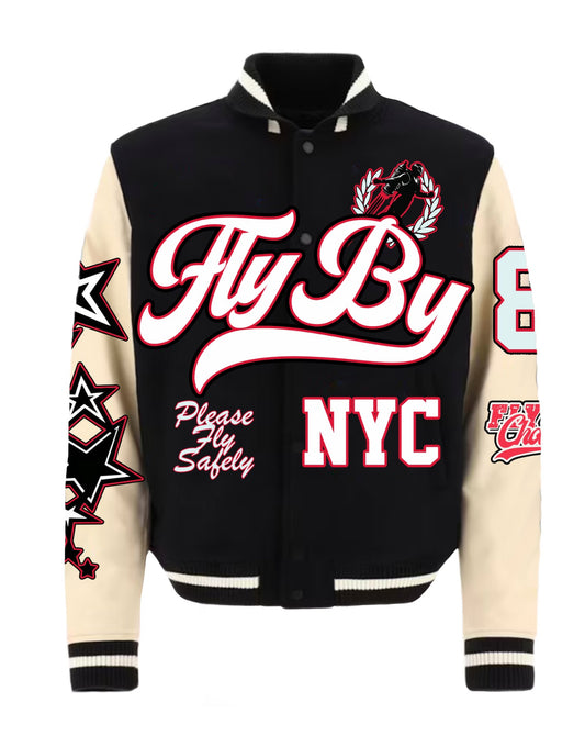Fly By Choice NYC Varsity Red